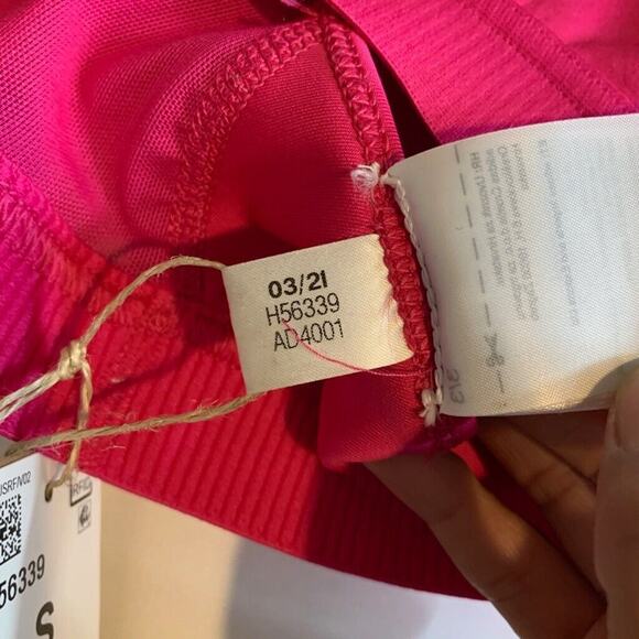 Adidas Sports Bra Womens S Small Valentine Don't Rest Alphaskin Medium Support - Picture 12 of 14